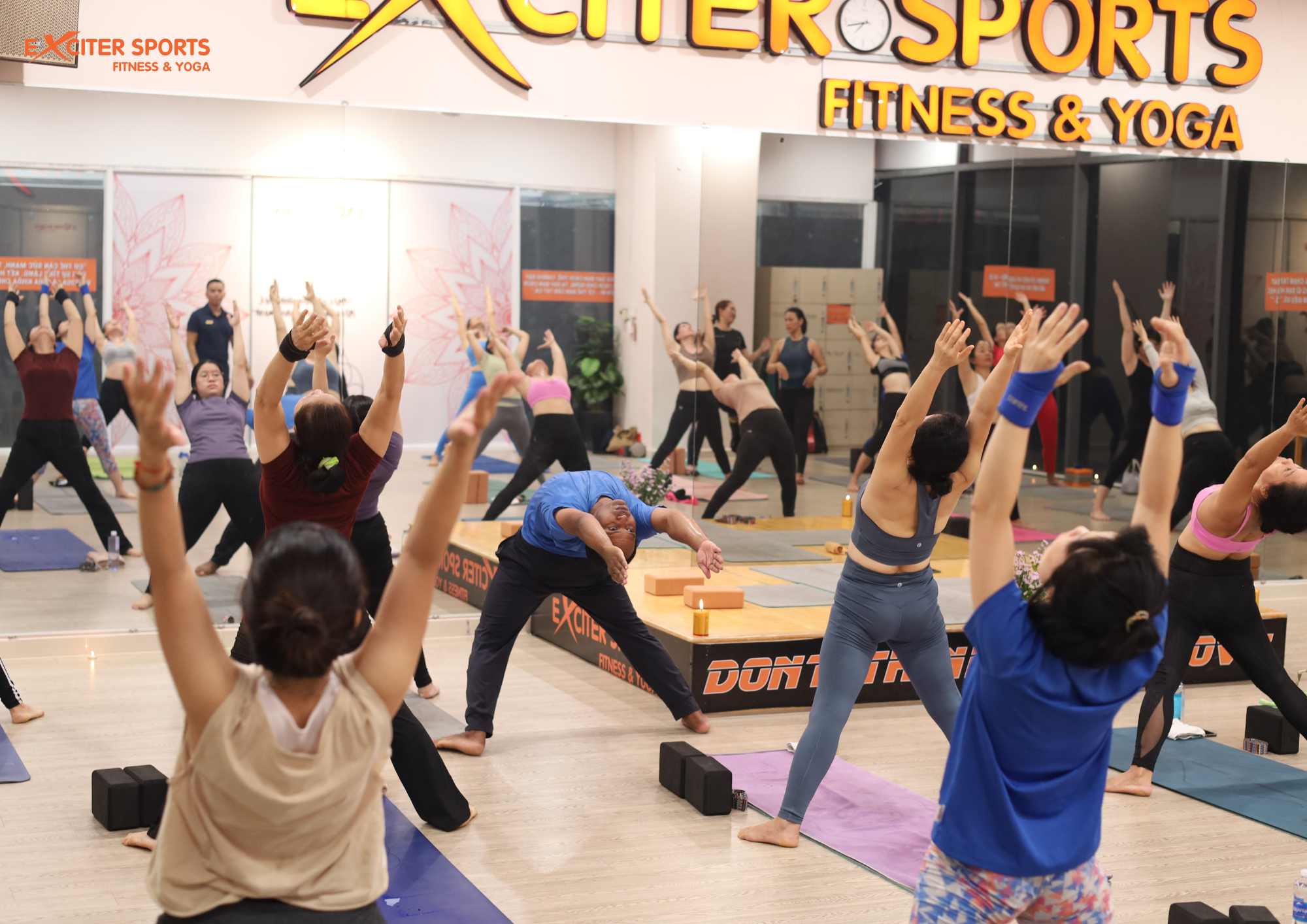 Yoga tại Exciter Sports – Bí quyết giữ sức khỏe và tinh thần cho người nội trợ