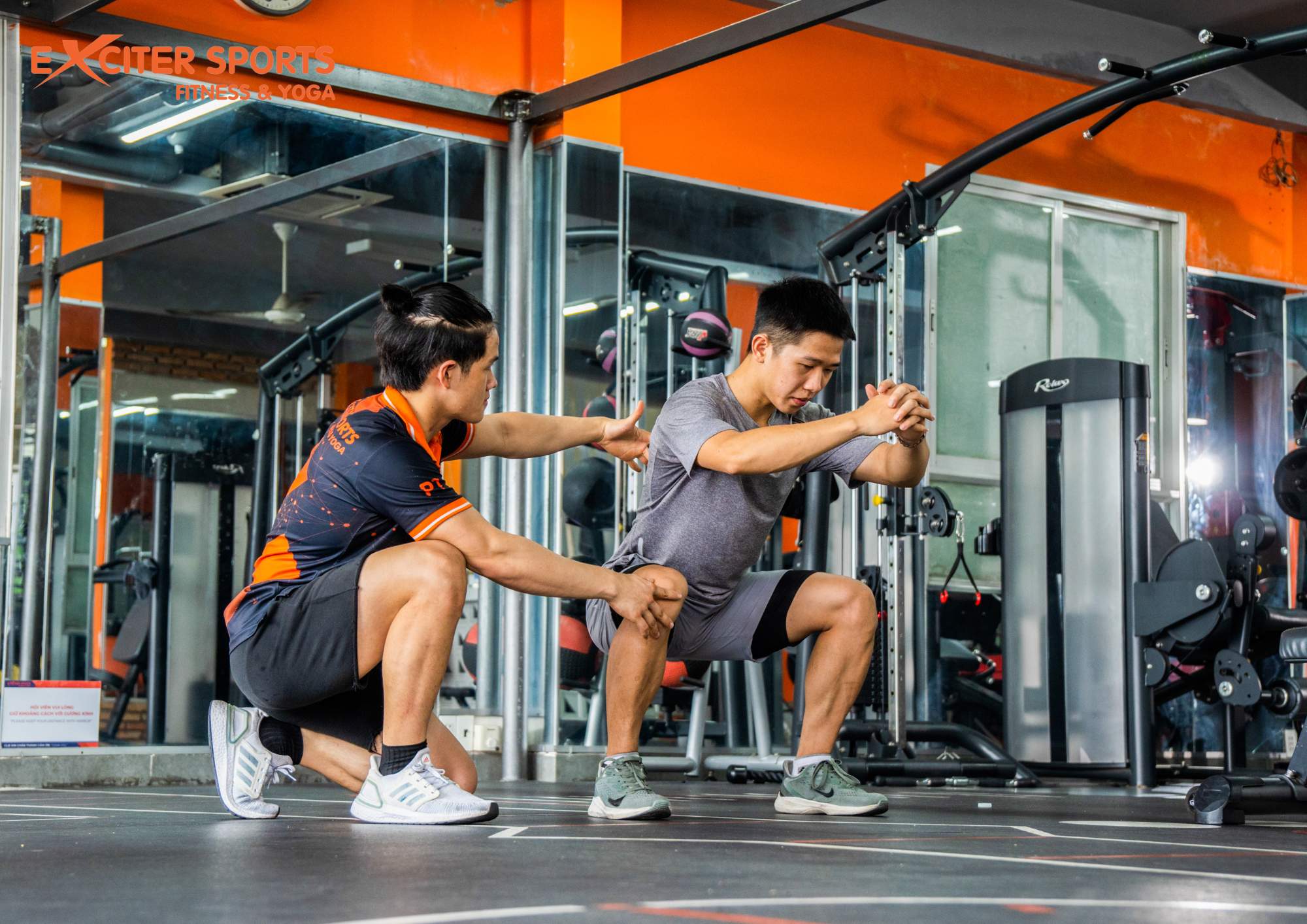 Không gian tập luyện hiện đại, thiết kế mở, tạo cảm hứng tối đa