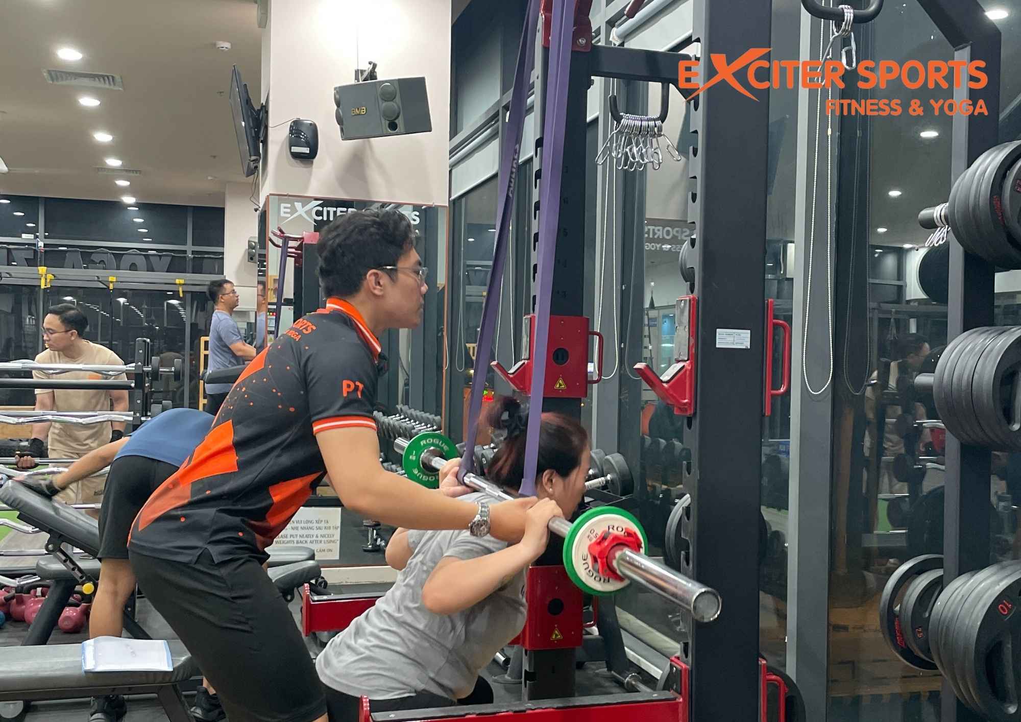 Thiết bị hiện đại tại Excited Sports