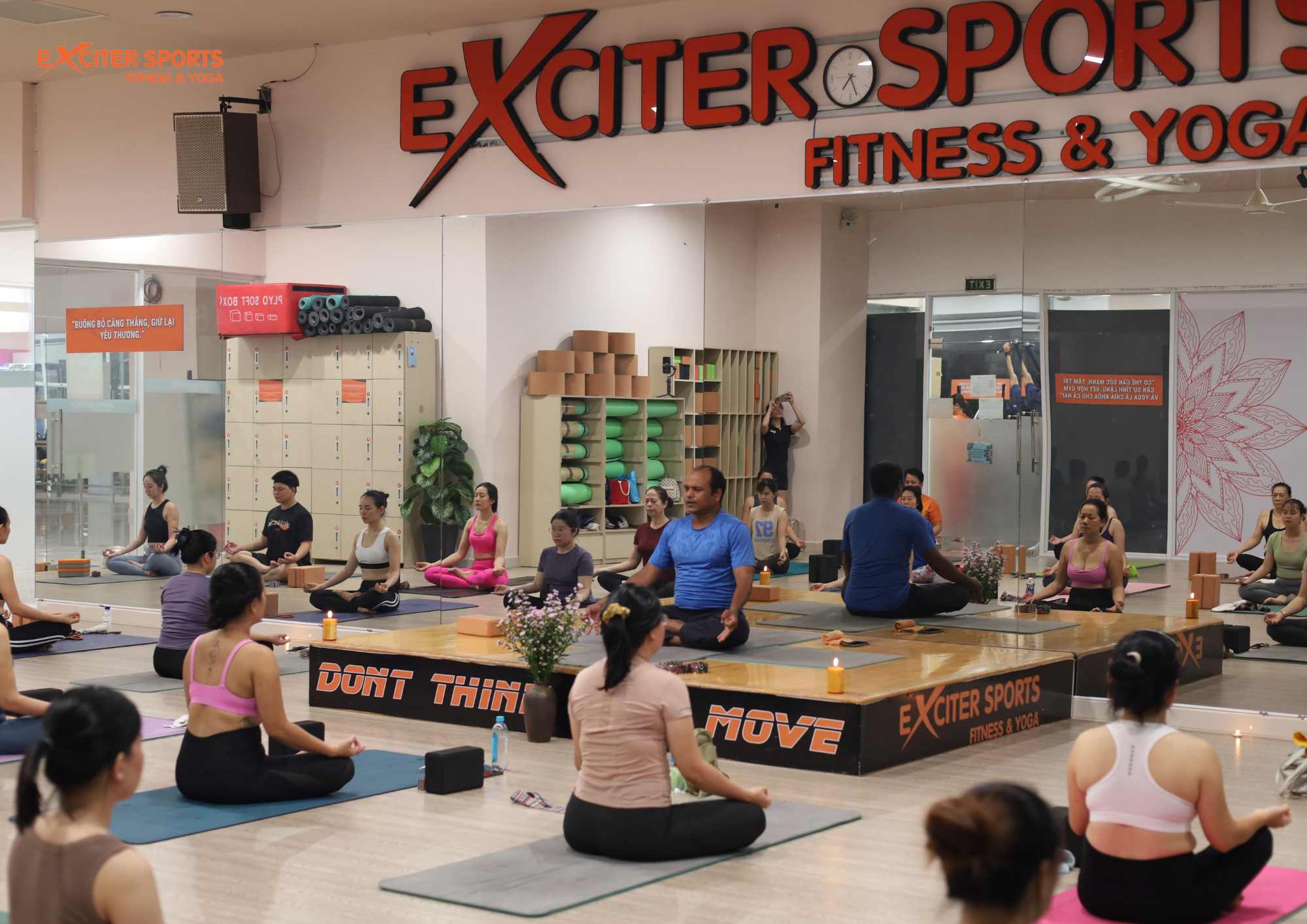 Yoga kết hợp dịch vụ toàn diện – Hành trình bền vững tại Exciter Sports
